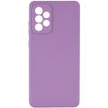 Силіконовий чохол Candy Full Camera для Samsung Galaxy A52 4G / A52 5G / A52s (Бузковий / Dasheen) Чехол