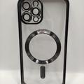 Чохол Metal Matte Case with Magnetic Ring iPhone 12 Pro (black) 54519 54519 Чехол