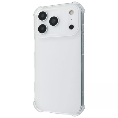 Чохол WXD силікон 0.8 mm HQ iPhone 17 Pro Max (transparent) 64358 00080191 Чехол