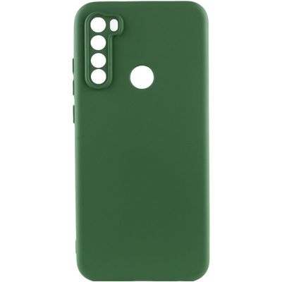 Чохол Silicone Cover Lakshmi Full Camera (A) для Xiaomi Redmi Note 8T (Зелений / Dark green) 54545* Чехол