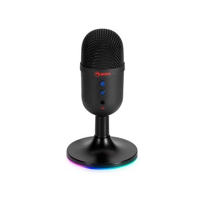 Ігровий мікрофон RGB MARVO MIC-06 |USB, AUX| 17174