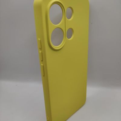Чохол Silicone Cover Lakshmi Full Camera (A) для Xiaomi Redmi Note 13 4G (Жовтий / Flash) 69964 Чехол