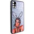 TPU+PC чохол Prisma Ladies для Samsung Galaxy A51 (Rabbit) 35114 Чехол
