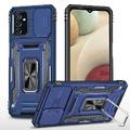 Ударостійкий чохол Camshield Army Ring для Samsung Galaxy A14 4G/5G (Синій / Navy) 64643 Чехол