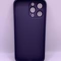 Чохол TPU+Glass Sapphire matte case для Apple iPhone 14 Pro Max (6.7) (Deep Purple) 57439