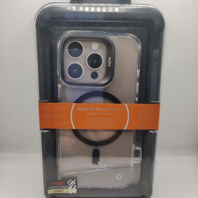 Чохол Kajsa Aluminium Shield with Magnetic Ring iPhone 16 Pro (gun metal) 59662 59662 Чехол