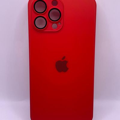 Чохол TPU+Glass Sapphire matte case для Apple iPhone 13 Pro Max (6.7) (Cola Red) 55855 55855* 55855 Чехол