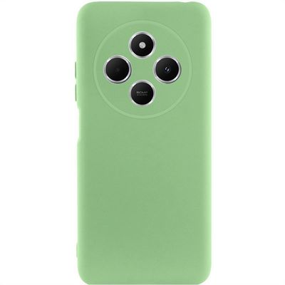Чохол Silicone Cover Lakshmi Full Camera (AA) для Xiaomi Redmi 14C / Poco C75 (Зелений / Pistachio) 73915 Чехол