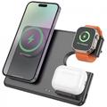 БЗП  CQ1 Geek folding 3-in-1 (for iWatch) (Black) 66111 Hoco