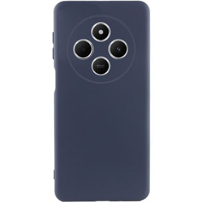 Чохол Silicone Cover Lakshmi Full Camera (AA) для Xiaomi Redmi 14C / Poco C75 (Синій / Navy Blue) 73915 Чехол