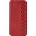 Шкіряний чохол книжка GETMAN Cubic (PU) для Samsung Galaxy A55 (Червоний) 69633 Чехол