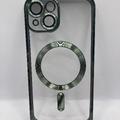 Чохол Metal Matte Case with Magnetic Ring iPhone 14 (dark green) 54512 54512 Чехол