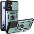 Ударостійкий чохол Camshield Serge Ring для Xiaomi 11T / 11T Pro (Зелений) 50622 Чехол
