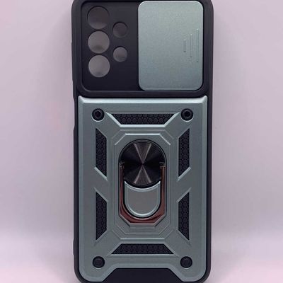 Ударостійкий чохол Camshield Serge Ring for Magnet для Samsung Galaxy A13 4G (Зелений) Чехол