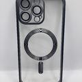 Чохол Metal Matte Case with Magnetic Ring iPhone 15 Pro Max (black) 54756 54756 Чехол