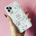 TPU+PC чехол Secret Garden with MagSafe для Apple iPhone 12 Pro (6.1) (White) 58013 Китай