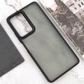 Чохол TPU+PC Lyon Frosted для Oppo A58 4G (Black) 67375 Чехол