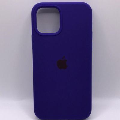 Чохол Silicone Case Full Protective (AA) для Apple iPhone 12 Pro / 12 (6.1) (Фіолетовий / Ultra Violet) 38660 Ultra violet 38660 Чехол