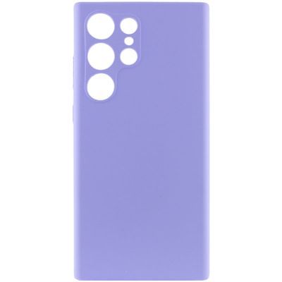 Чохол Silicone Cover Lakshmi Full Camera (AAA) для Samsung Galaxy S24 Ultra (Бузковий / Dasheen) 69266 69266* Чехол