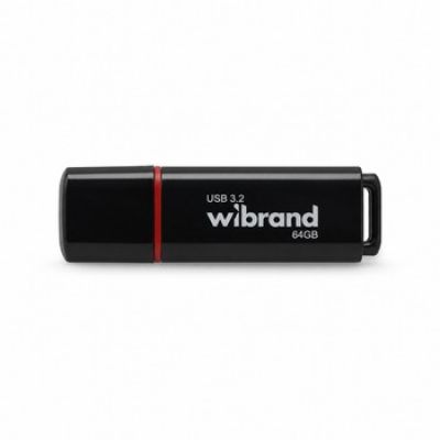 Флеш-накопичувач Wibrand USB 3.2 Gen1 Scarab 64GB Black WI3.2/SC64P11B