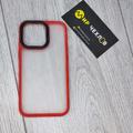 Чохол Shadow Matte Metal Buttons iPhone 12 Pro Max (red) 33614 33614* 33614 Чехол
