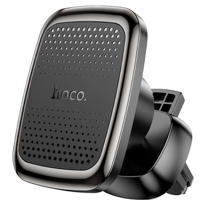 Тримач в машину  CA106 Air outlet (black metal gray) 42662 Hoco