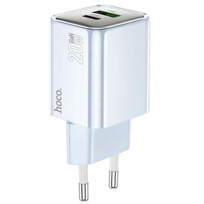 МЗП  N46 Glorious PD20W+QC3.0 (1USB-A/1C) (White) 73949 Hoco