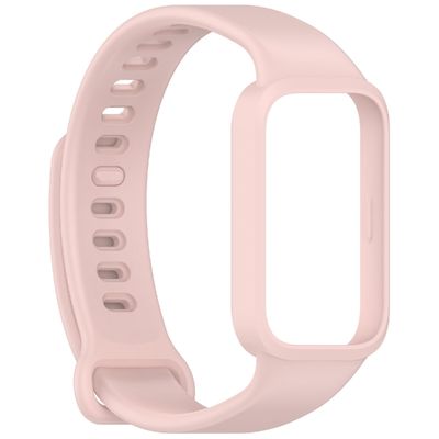 Силіконовий ремінець  Mi Smart Band 9 Active (10) рожевий / pink sand 62795