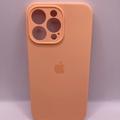 Чохол Silicone Case Full Camera Protective (AA) для Apple iPhone 14 Pro Max (6.7) (Помаранчевий / Cantaloupe) 57053 57053* 57053 Чехол