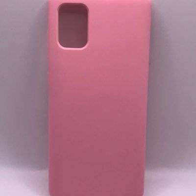 Чохол Samsung A31 Wawe Silicon рожевий  * Китай