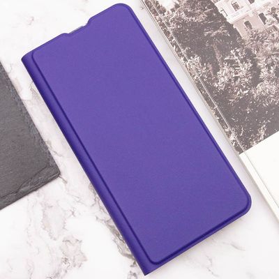 Шкіряний чохол книжка GETMAN Elegant (PU) для Xiaomi Redmi Note 9s / Note 9 Pro / Note 9 Pro Max (Фіолетовий) 64167 Чехол
