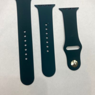 Вироби з силікону Ремінець Ремешок Apple Watch Sport Band 38 mm/40 mm (S/M & M/L) Forest Green 3pcs 76088 76088* Китай