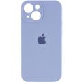 Чохол Silicone Case Full Camera Protective (AA) для Apple iPhone 13 (6.1) (Блакитний / Lilac Blue) 00050657 Чехол