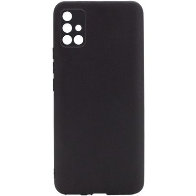 Силіконовий чохол Candy Full Camera для Samsung Galaxy A51 (Чорний / Black) 48024 Чехол
