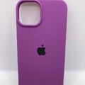 Чохол Silicone Case Full Protective (AA) для Apple iPhone 14 (6.1) (Фіолетовий / Grape) 55728 55728* Чехол