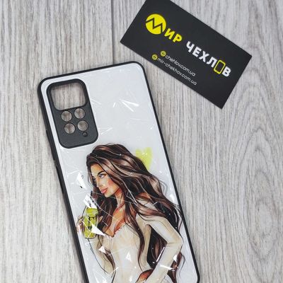 TPU+PC чохол Prisma Ladies для Xiaomi Redmi Note 11 Pro / Note 11 Pro 5G (Yellow) 53837  53837 * 53837* Чехол