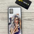 TPU+PC чехол Prisma Ladies для Samsung Galaxy A31 (Purple) 37570 37570* Чехол