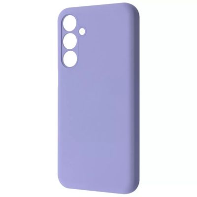 Чохол Silicone Cover Lakshmi Full Camera (A) Samsung Galaxy M35 5G (light purple) 58913 Чехол