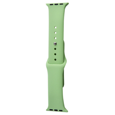 Силіконовий ремінець для Apple Watch Sport Band 38 / 40 / 41 (S/M & M/L) 3pcs (Зелений / Pine green) 32192 32192