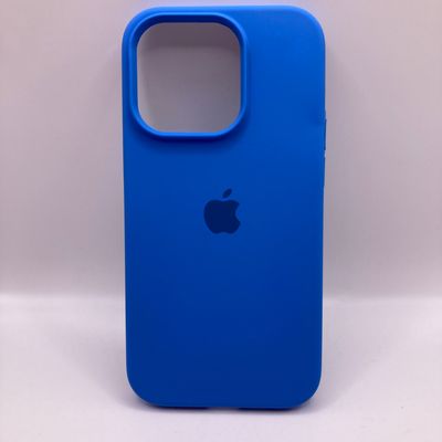 Silicone Case Full Protective (AA) для Apple iPhone 14 Pro (6.1) (Синий / Royal blue) 55730 55730 55730 55730 55730 Чехол