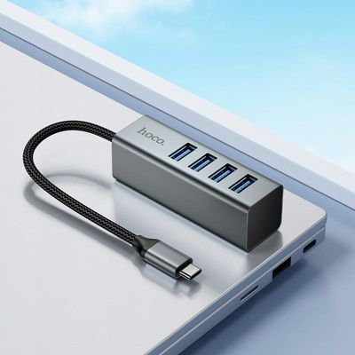 USB HUB : USB C To 4 USB —  HB1C 789048 Hoco