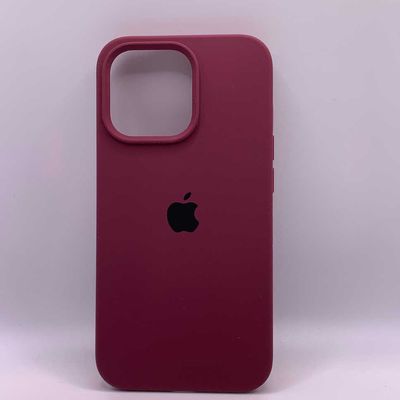 Чохол Silicone Case Full Protective (AA) для Apple iPhone 13 Pro (6.1) (Бордовий / Plum) 49839 49839* Чехол