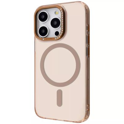 Чохол  VS1 Case with Magnetic Ring iPhone 15 Pro Max (gold) 62303 Proove