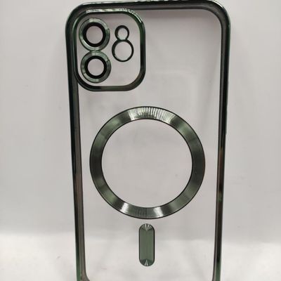 Чохол Metal Matte Case with Magnetic Ring iPhone 12 (dark green) 54518 54518* Чехол