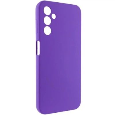 Чохол Silicone Cover Lakshmi Full Camera (AAA) для Samsung Galaxy A27 (light purple) 68186 Чехол