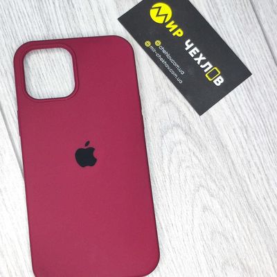 Чохол Silicone Case Full Cover iPhone 12 Pro Max marsala  marsala marsala marsala Китай