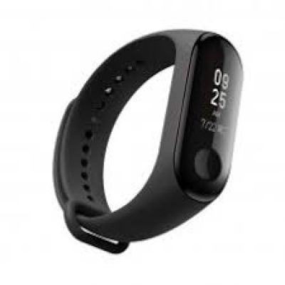 Силіконовий ремінець для Xiaomi Mi Band 3/4 (Чорний) 00025252 Китай