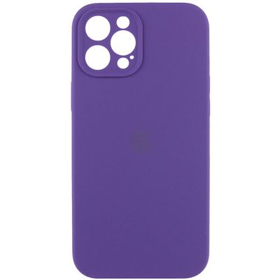 Чохол Silicone Case Full Camera Protective (AA) для Apple iPhone 12 Pro (6.1) (Фіолетовий / Amethyst) 42251 42251* 42251 Чехол