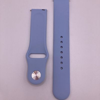 Силіконовий ремінець Sport для Smart Watch 20mm (Блакитний / Light Blue) 68670