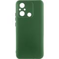 Чохол Silicone Cover Lakshmi Full Camera (A) для Xiaomi Redmi 12C (Зелений / Dark green) 63852 63852* Чехол